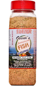 Oscar's Jamaican Fish Seasoning 18oz Large