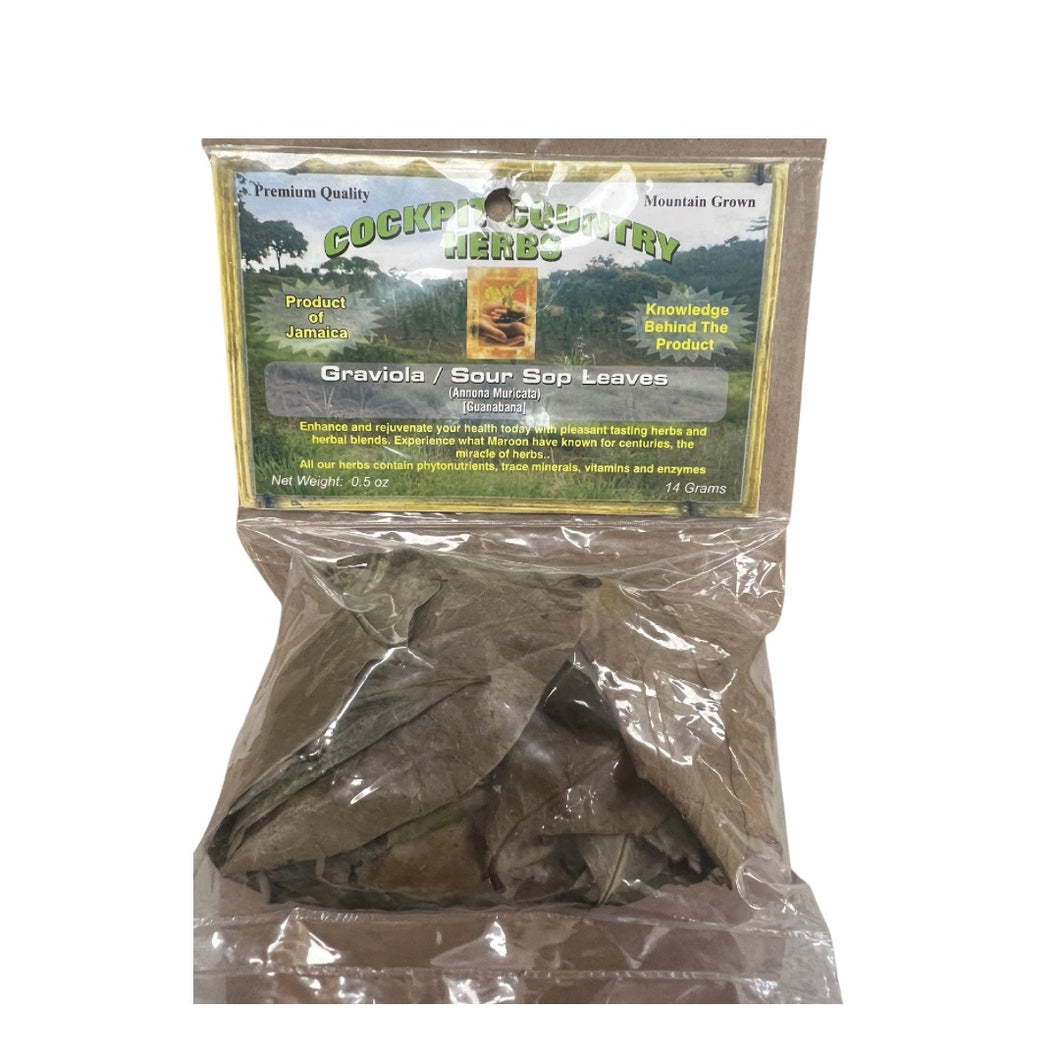 Cockpit Country Soursop Leaves 0.5oz