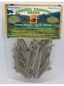 Cockpit Country Lemongrass Leaves 0.5oz