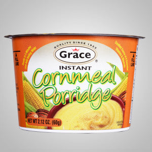 Grace Instant Cornmeal Porridge captures all the flavor and goodness of authentic Caribbean porridge. Just add water.