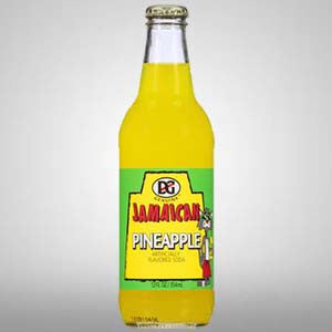 Genuine Jamaican Pineapple Soda from the makers of 