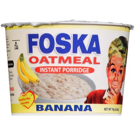 Foska Oatmeal Instant Porridge (Banana)