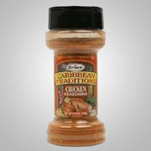 Grace Caribbean Traditions Chicken Seasoning is a special blend of spices that brings out the flavor in poultry. 3.49 oz.