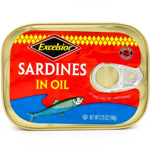 EXCELSIOR SARDINES IN OIL 3.75OZ