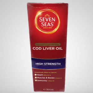 Seven Seas High Strength offers a wide range of benefits:      Heart support: EPA & DHA contribute to the maintenance of normal heart function     Muscle and bones: Vitamin D for normal bones and muscle function     immunity: Vitamin D contributes to the normal function of the immune system     150 ml