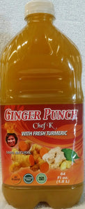 Chef K Ginger Punch with Turmeric
