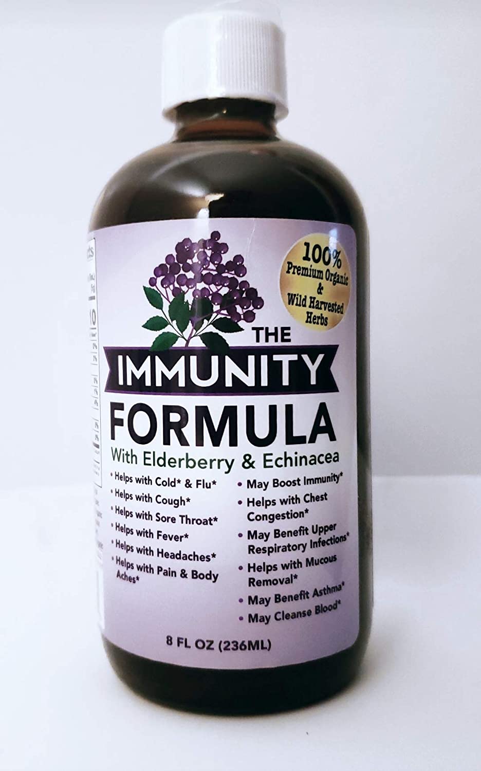 The Immunity Formula with Elderberry, Echinacea and Mullein