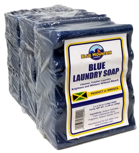 Blue Laundry Jamaican Soap - 3pk