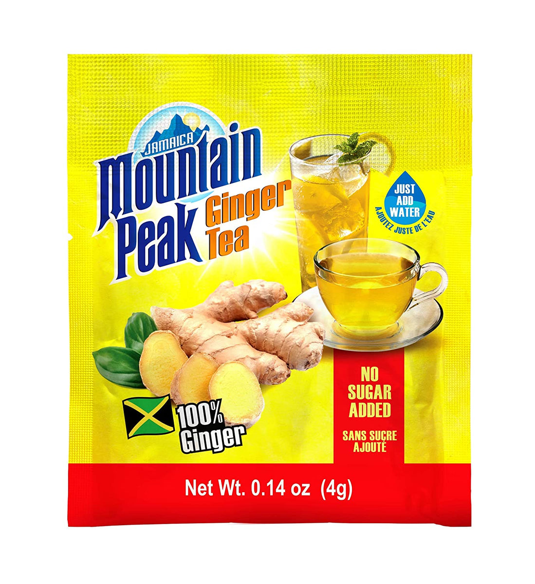 Mountain Peak Ginger Turmeric Cane Sugar 10*18g | Starfish Market Mountain Peak Ginger Turmeric Cane Sugar 10*18g | Starfish Market