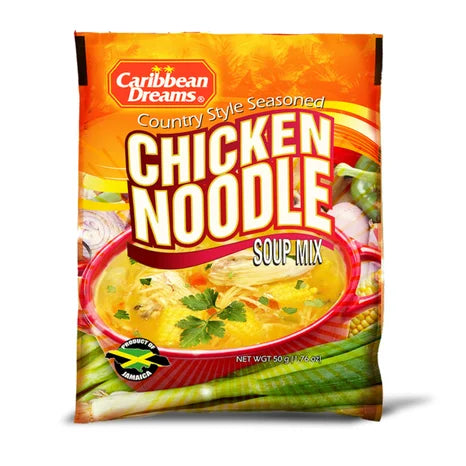 Caribbean Dreams Country Style Seasoned Chicken Noodle Soup