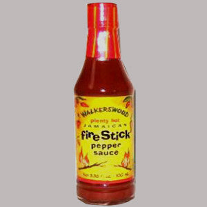 Walkerswood Fire Stick pepper is a classic Jamaican hot pepper perfect for any meal. It has a subtle, slightly sweet flavor. This sauce is made from West India red peppers. 3.38 oz